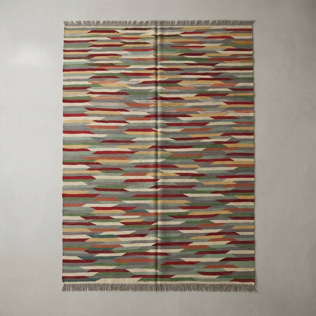 Prism Horizon Striped Kilim Rug |293×202|