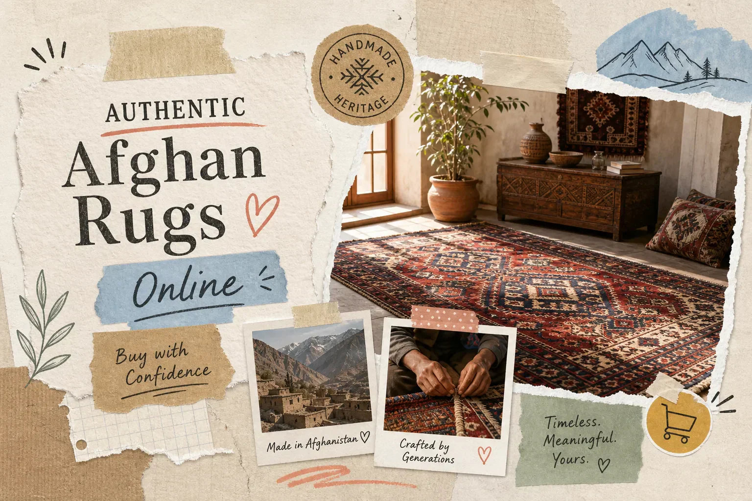 Buy Authentic Afghan Rugs Online: A Practical Buyer's Guide