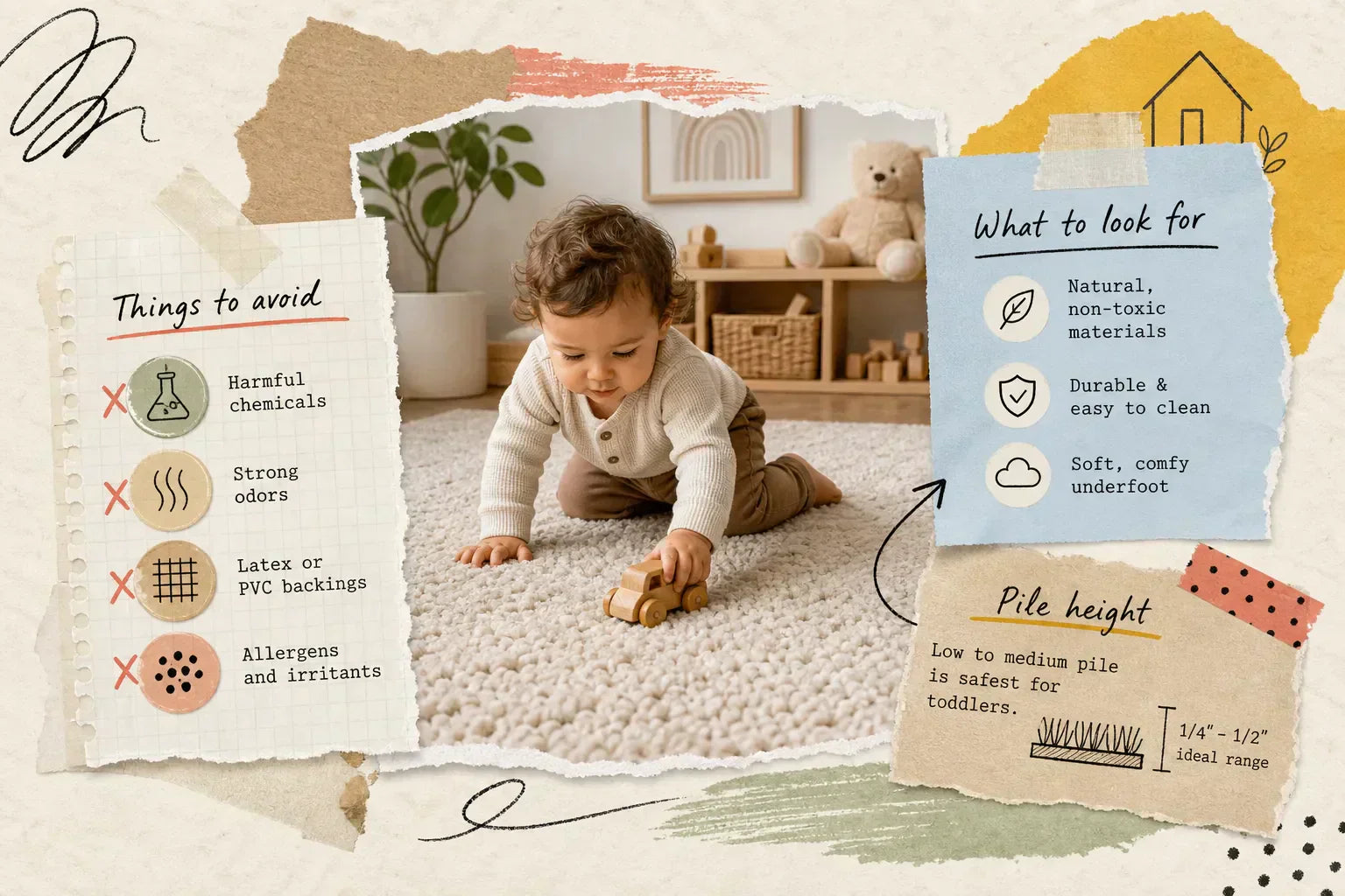 Safe area rugs for toddlers: what every parent should know